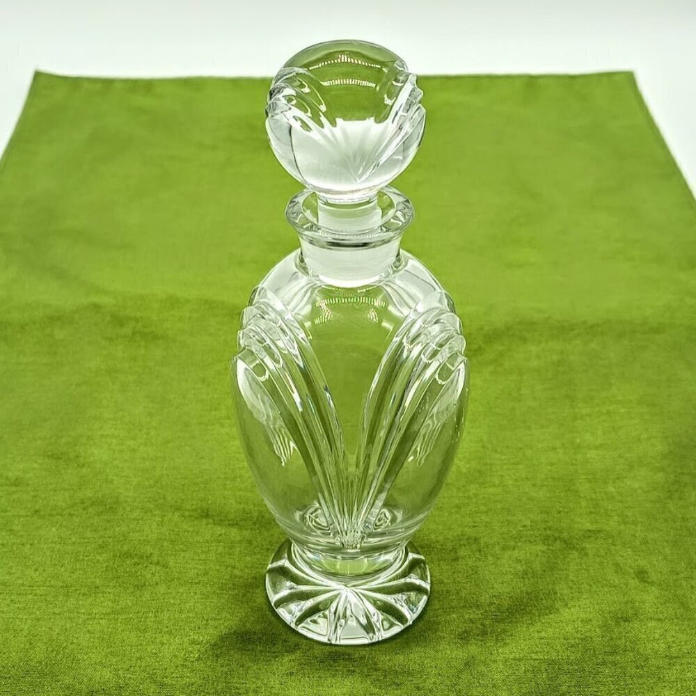 Clear Crystal Bottle with Stopper